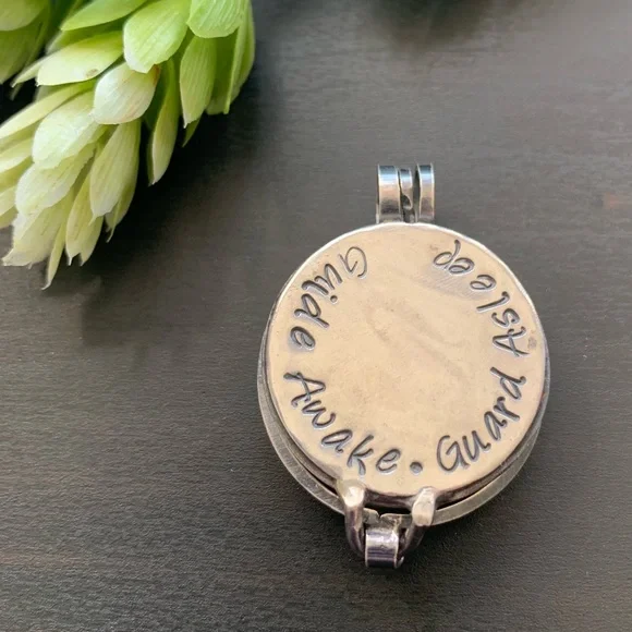 Sterling Amethyst Locket Diffuser - Picture 2 of 12